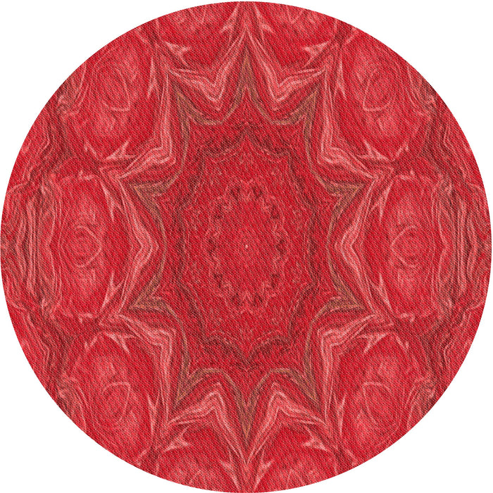 Square Machine Washable Transitional Red Rug in a Living Room, wshpat470rd