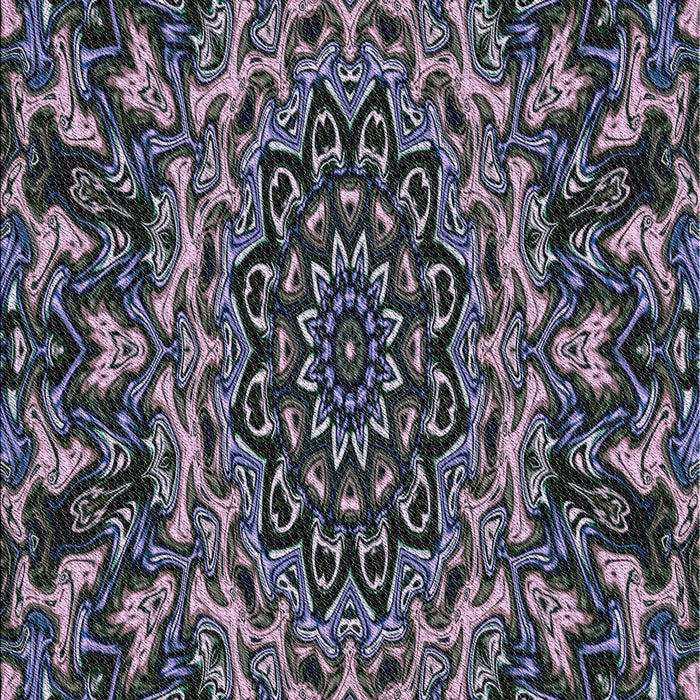 Patterned Charcoal Black Novelty Rug, pat471