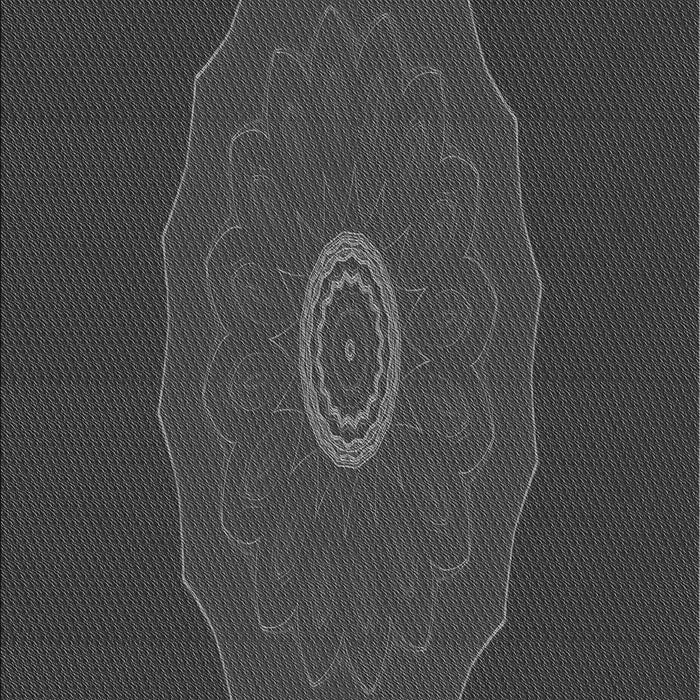 Patterned Charcoal Black Rug, pat472gry