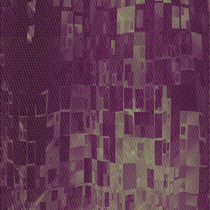 Patterned Mauve Taupe Purple Rug, pat473brn