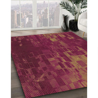 Patterned Red Rug, pat473org