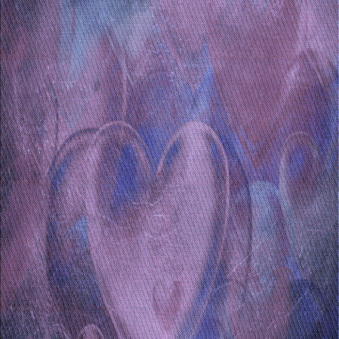 Patterned Purple Rug, pat475blu