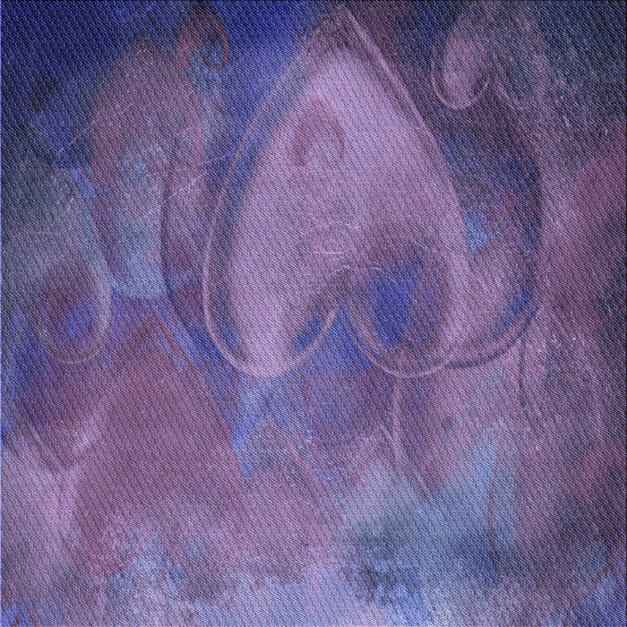 Round Machine Washable Transitional Purple Rug, wshpat475blu