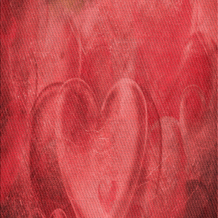 Patterned Red Rug, pat475rd