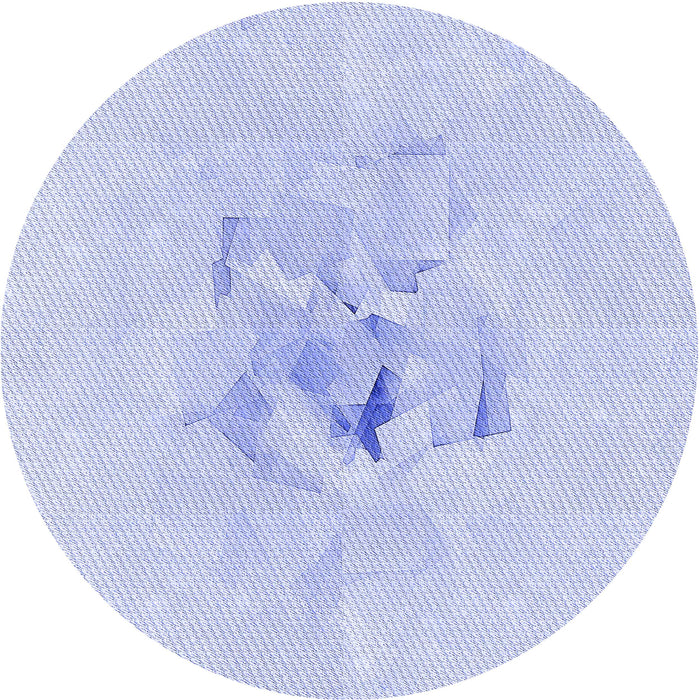 Square Machine Washable Transitional Lavender Blue Rug in a Living Room, wshpat476blu