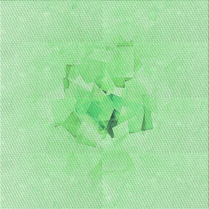 Round Patterned Green Rug, pat476grn