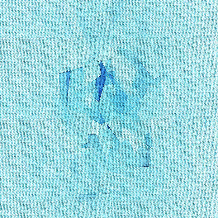 Machine Washable Transitional Diamond Blue Rug, wshpat476lblu