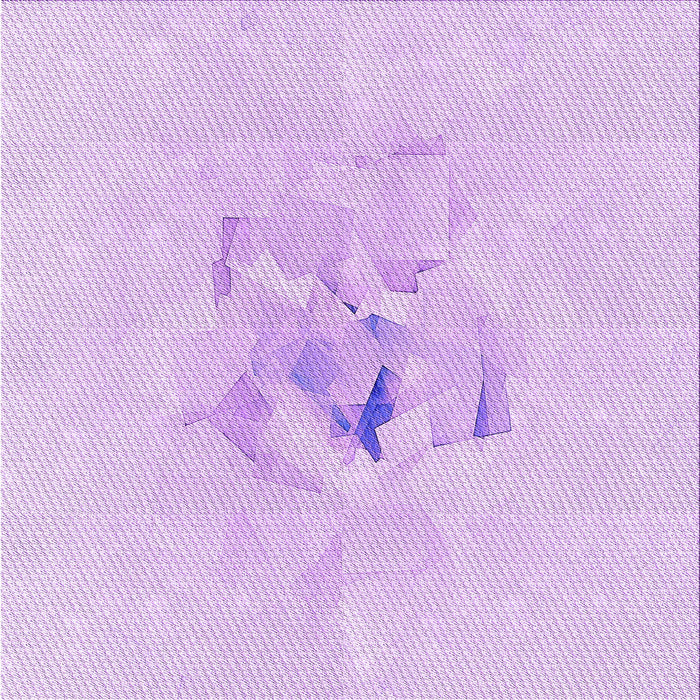 Round Patterned Violet Purple Rug, pat476pur