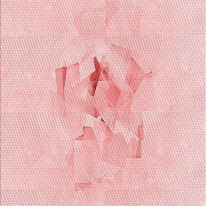 Patterned Pastel Red Pink Rug, pat476rd