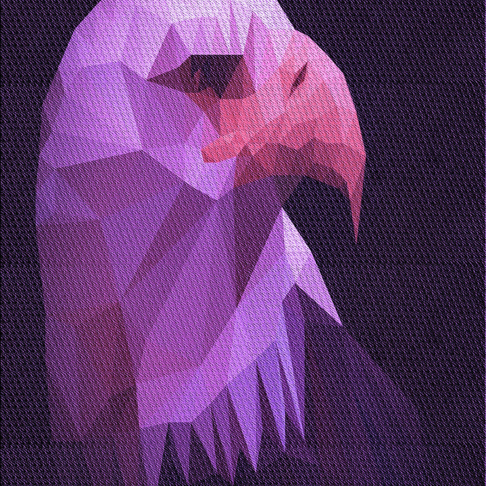 Patterned Dark Orchid Purple Rug, pat477pur