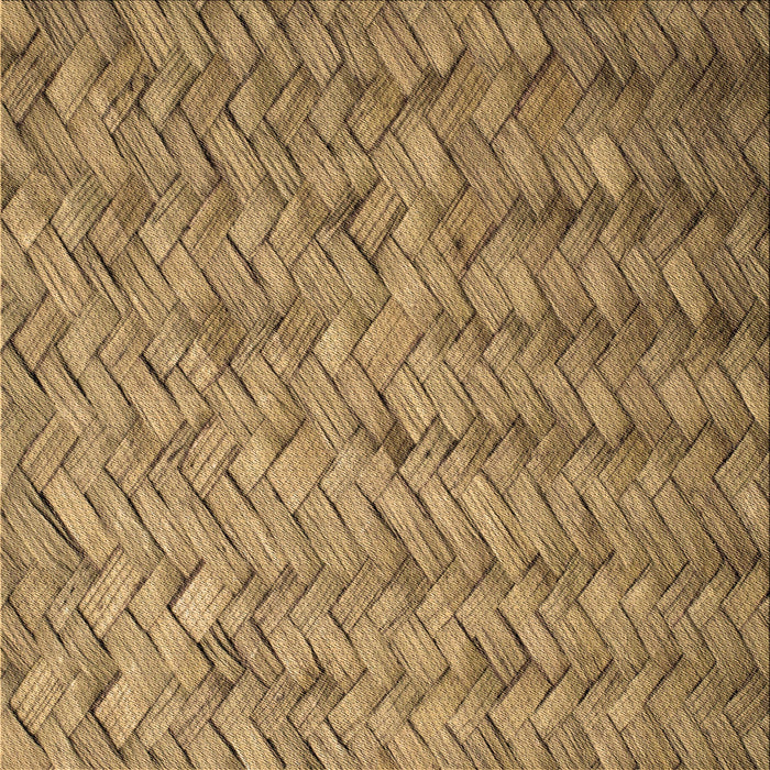 Round Machine Washable Transitional Saddle Brown Rug, wshpat478brn