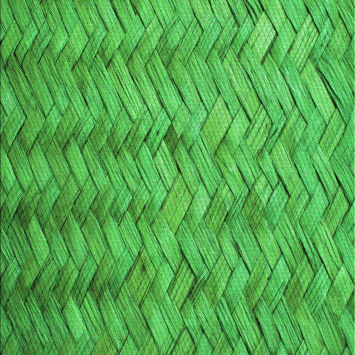 Patterned Neon Green Rug, pat478grn