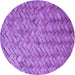 Square Patterned Purple Rug, pat478pur