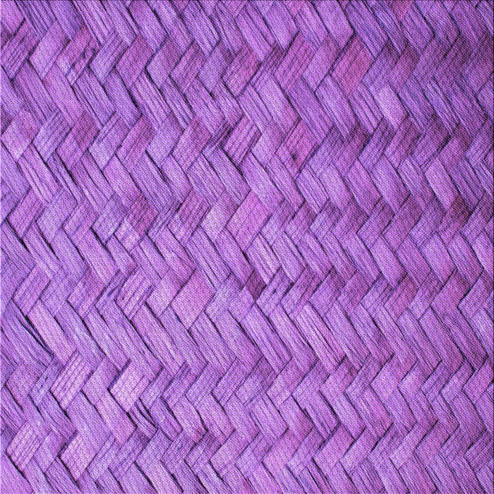 Round Machine Washable Transitional Purple Rug, wshpat478pur