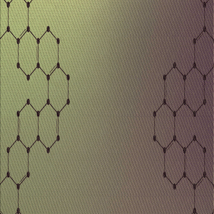 Machine Washable Transitional Coffee Brown Rug, wshpat479brn