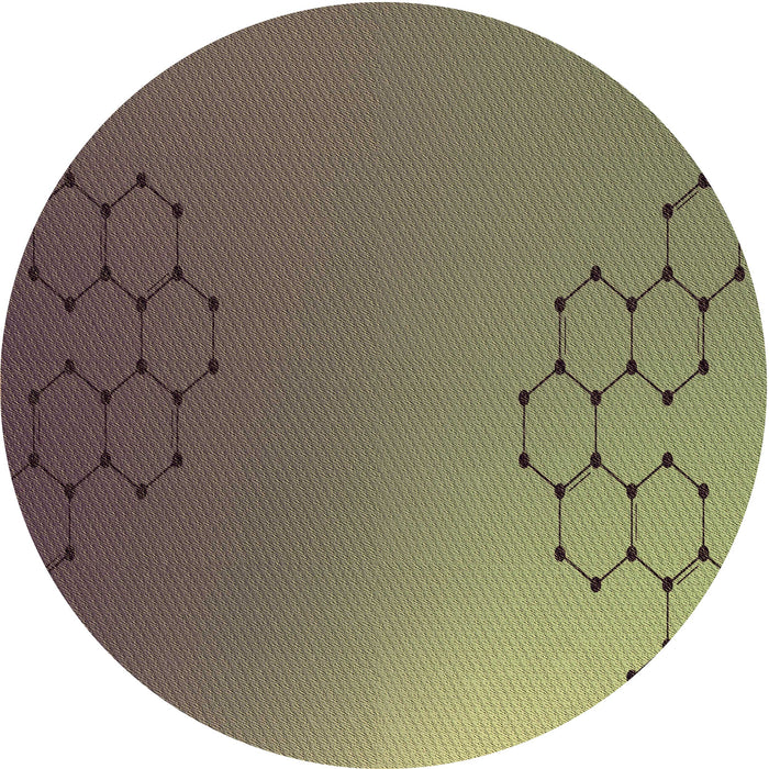 Square Machine Washable Transitional Coffee Brown Rug in a Living Room, wshpat479brn