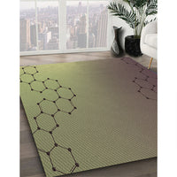 Patterned Coffee Brown Rug, pat479brn