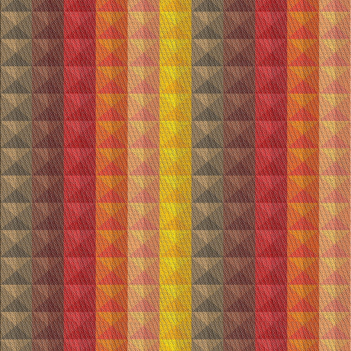 Patterned Bronze Brown Novelty Rug, pat47