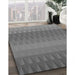 Patterned Carbon Gray Rug in Family Room, pat48gry