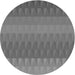 Square Patterned Carbon Gray Rug, pat48gry