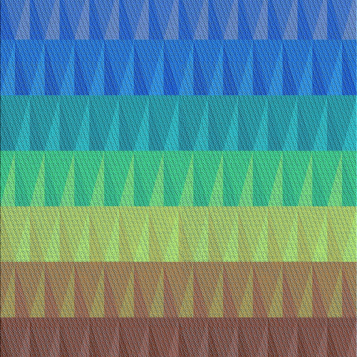 Square Patterned Mint Green Rug in a Living Room, pat48lblu