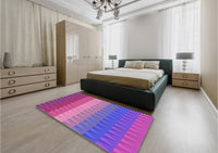 Patterned Purple Rug, pat48pur