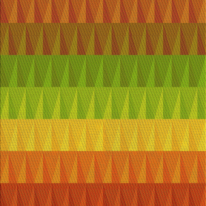 Patterned Brown Rug, pat48yw