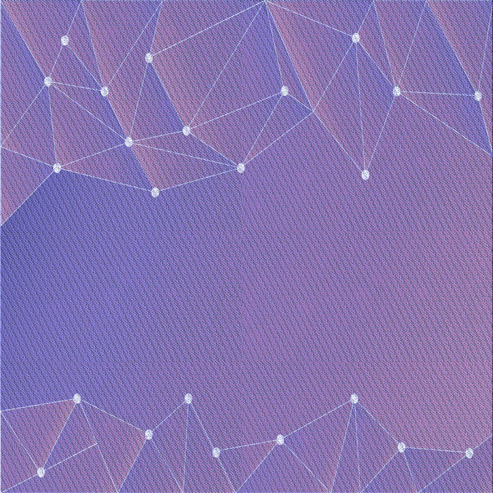 Round Patterned Purple Violet Purple Rug, pat480blu