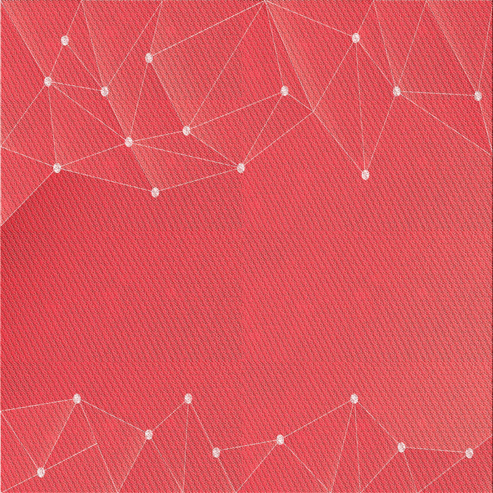 Round Patterned Red Rug, pat480rd