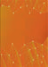 Machine Washable Transitional Neon Orange Rug, wshpat480yw