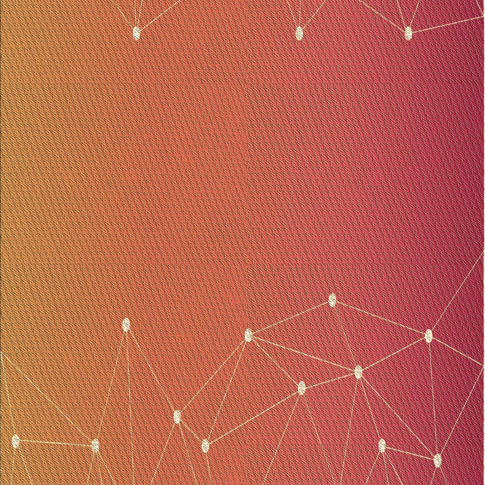 Machine Washable Transitional Orange Rug, wshpat481brn