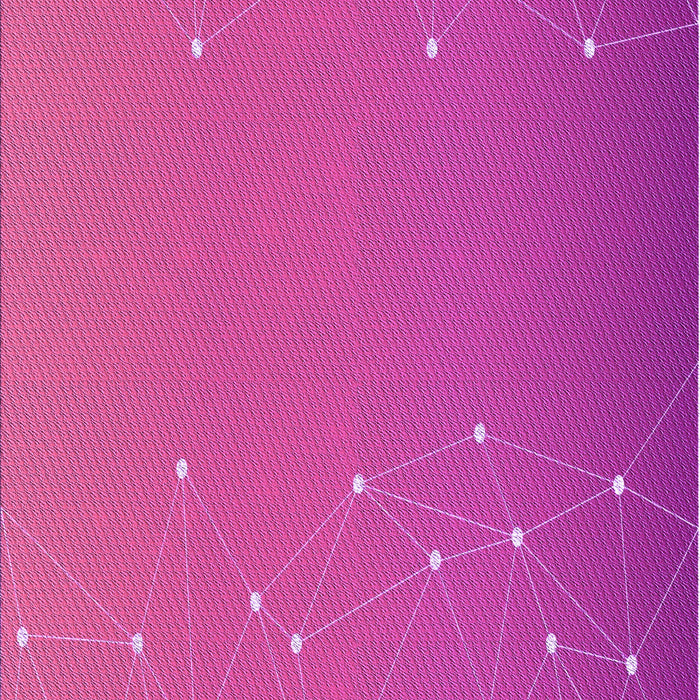 Patterned Deep Pink Rug, pat481pur