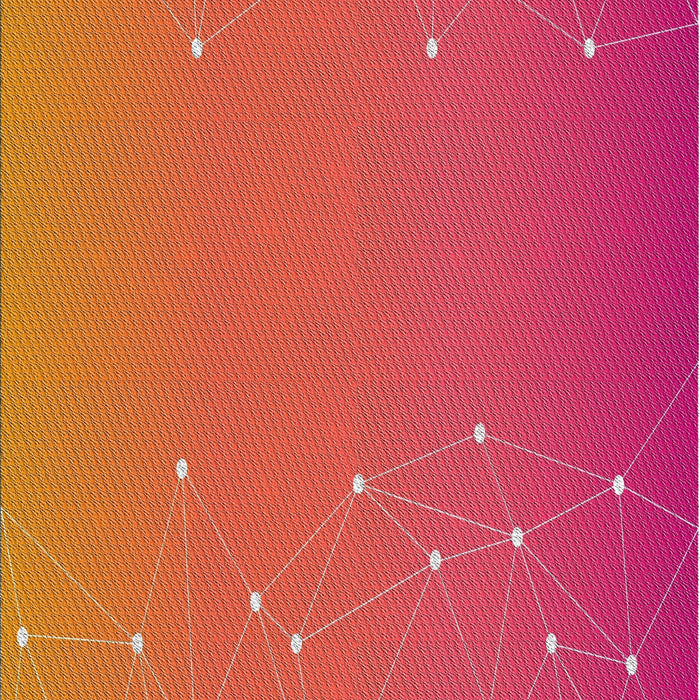 Patterned Red Novelty Rug, pat481