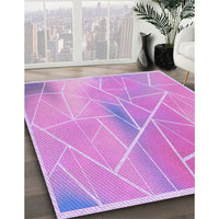 Patterned Violet Purple Rug, pat482pur