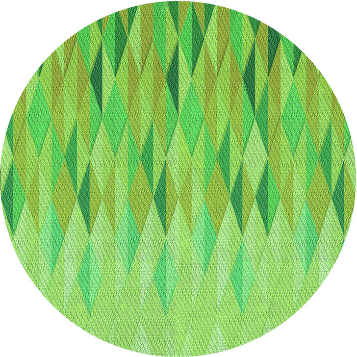 Square Patterned Emerald Green Rug, pat483grn