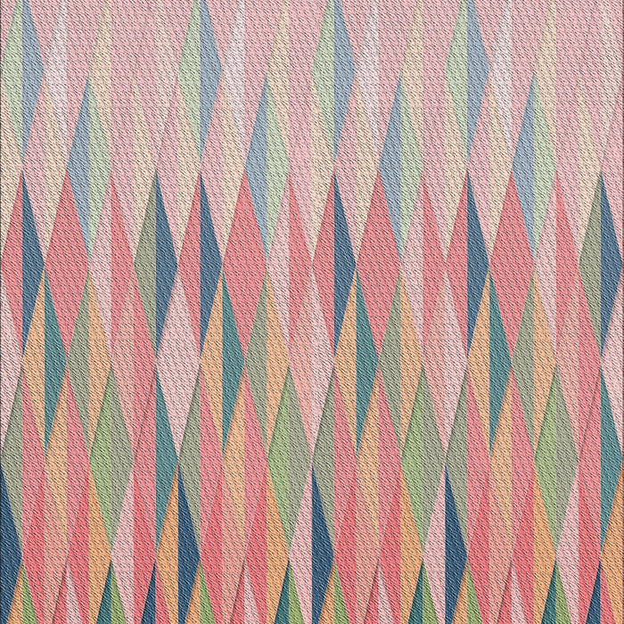 Machine Washable Transitional Rust Pink Rug, wshpat483