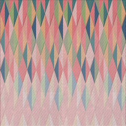 Sideview of Machine Washable Transitional Rust Pink Rug, wshpat483
