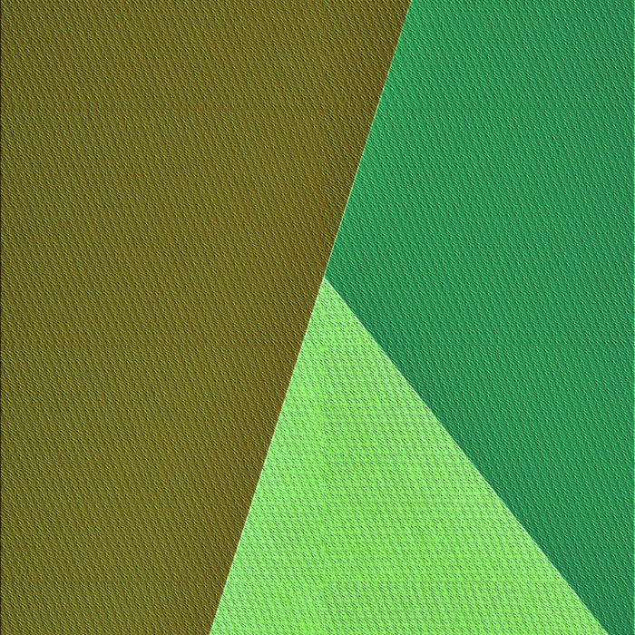 Machine Washable Transitional Olive Green Rug, wshpat484grn