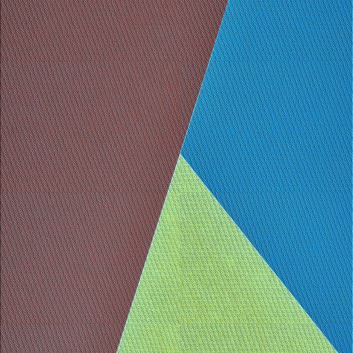 Machine Washable Transitional Mint Green Rug, wshpat484lblu