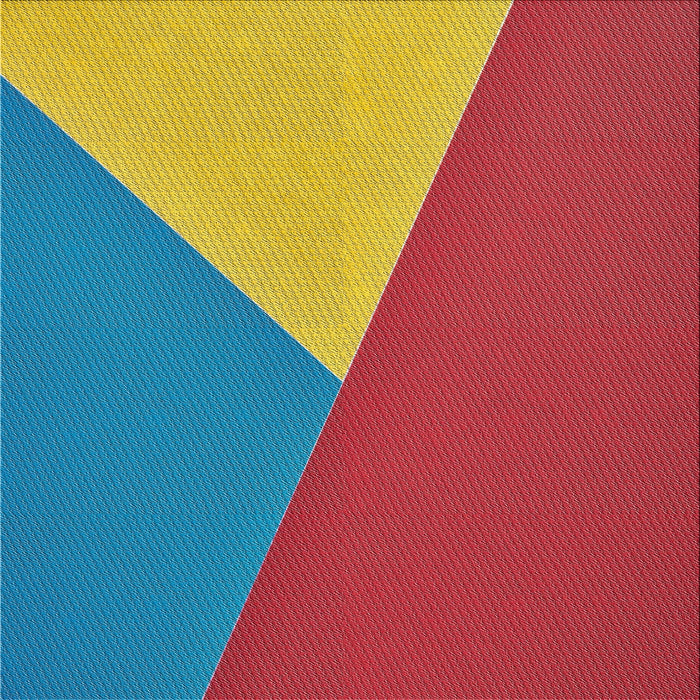 Square Patterned Red Novelty Rug, pat484