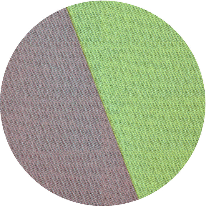 Square Machine Washable Transitional Yellow Green Rug in a Living Room, wshpat485lblu