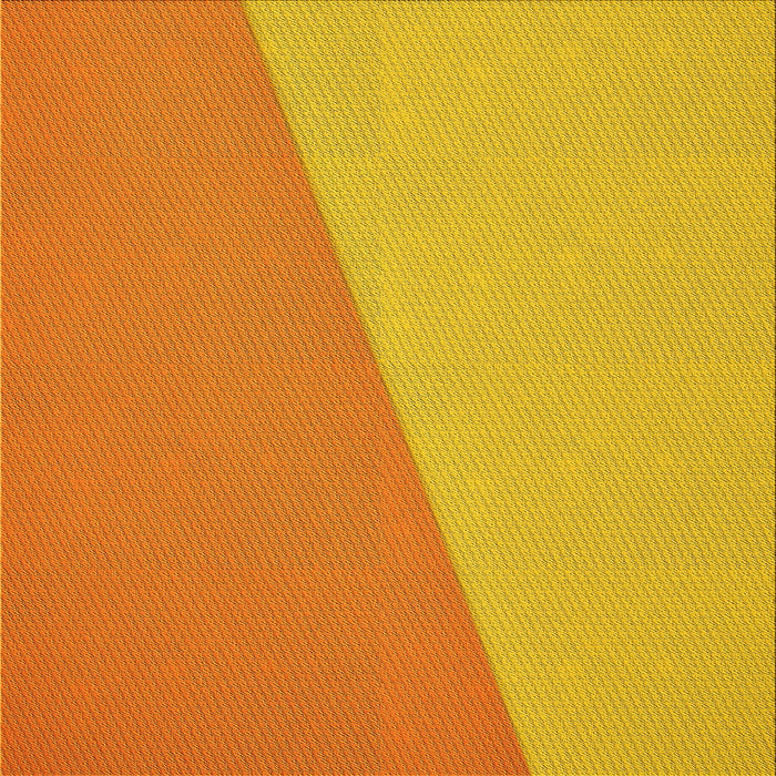 Round Patterned Neon Orange Rug, pat485yw