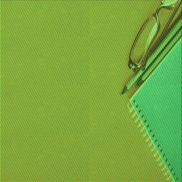 Round Patterned Green Rug, pat486grn