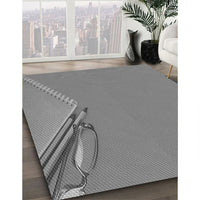 Patterned Smokey Gray Rug, pat486gry