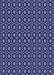 Patterned Blue Rug, pat487blu