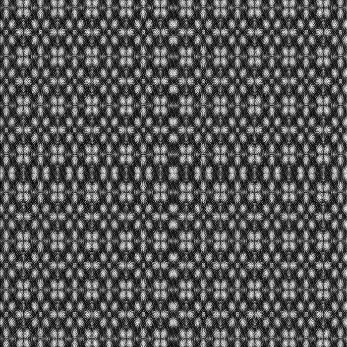 Patterned Charcoal Black Rug, pat487gry