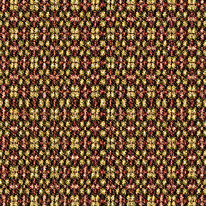 Patterned Red Rug, pat487org