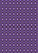 Machine Washable Transitional Medium Orchid Purple Rug, wshpat487pur