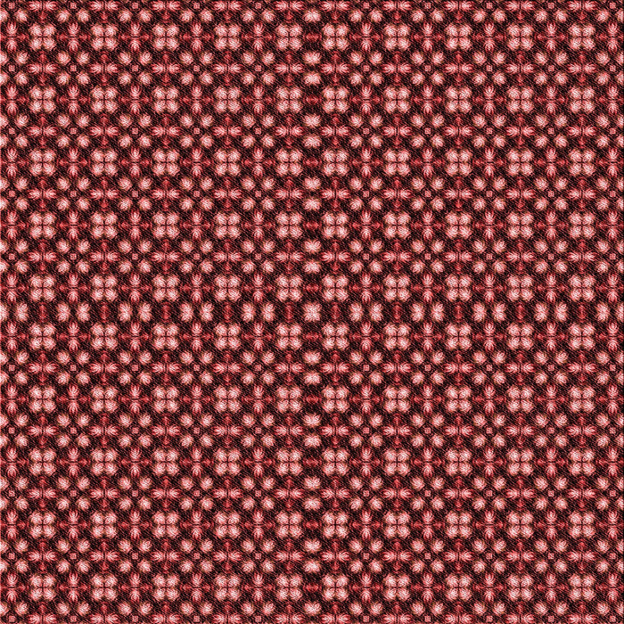Round Patterned Maroon Red Rug, pat487rd