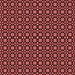 Round Patterned Maroon Red Rug, pat487rd